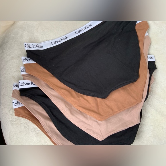 (6) Calvin Klein Women`s Carousel Cotton Bikini Panty - Picture 7 of 10